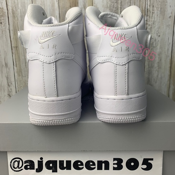 Nike Air Fore 1 High GS White - Picture 5 of 6
